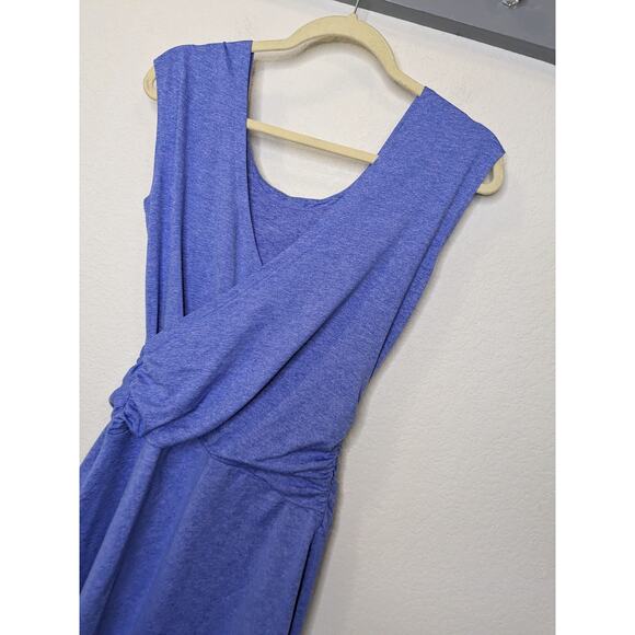 Patagonia Sleeveless Tank Dress Midi Length Heathered Blue Womens Size Small - Picture 5 of 9